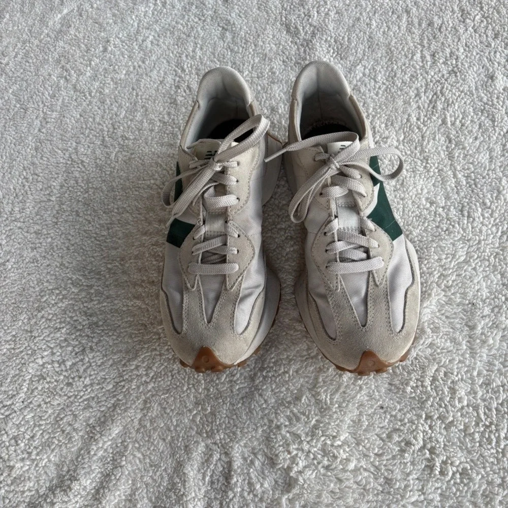 New Balance 327 Timberwolf Nightwatch Green Sneakers‎ Mens 8